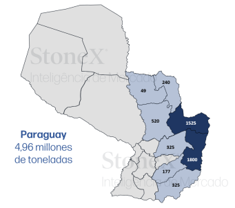 Estimación De Producción De Maíz Por Departamento 2023 24