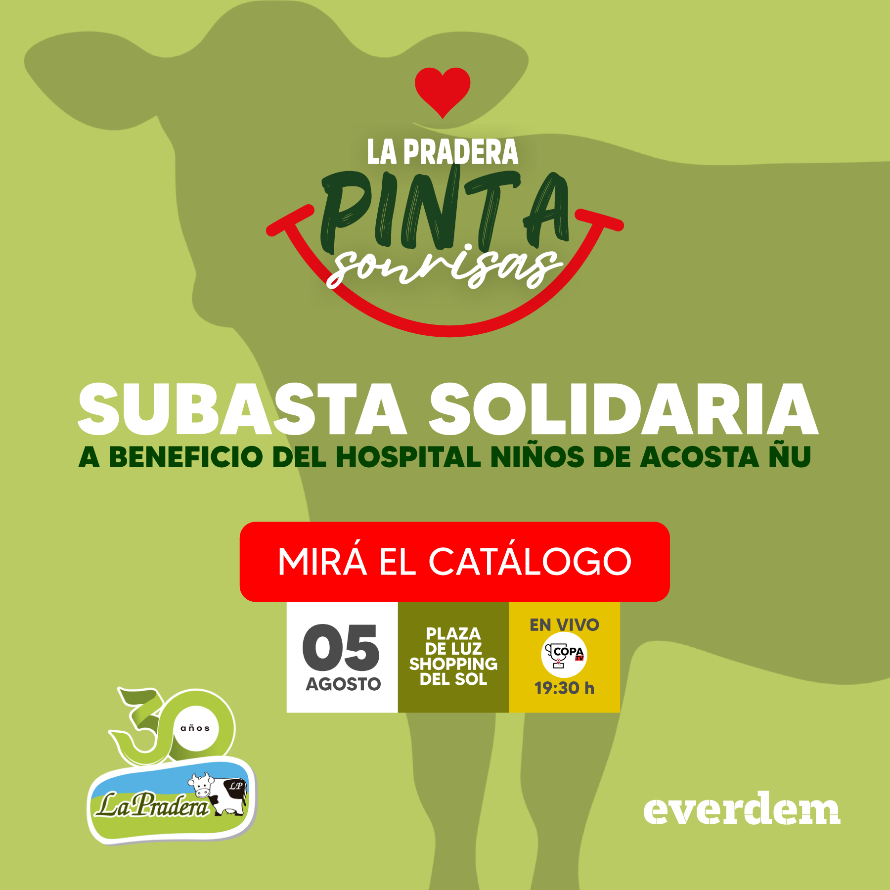 Subasta Benefica Banner