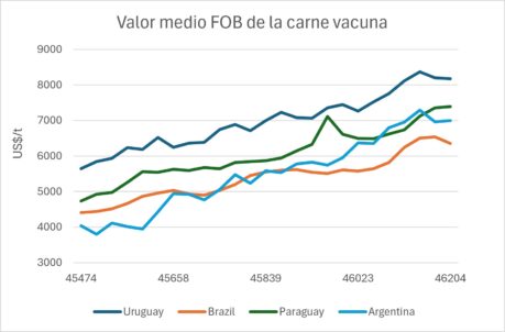 Valor Medio Fob